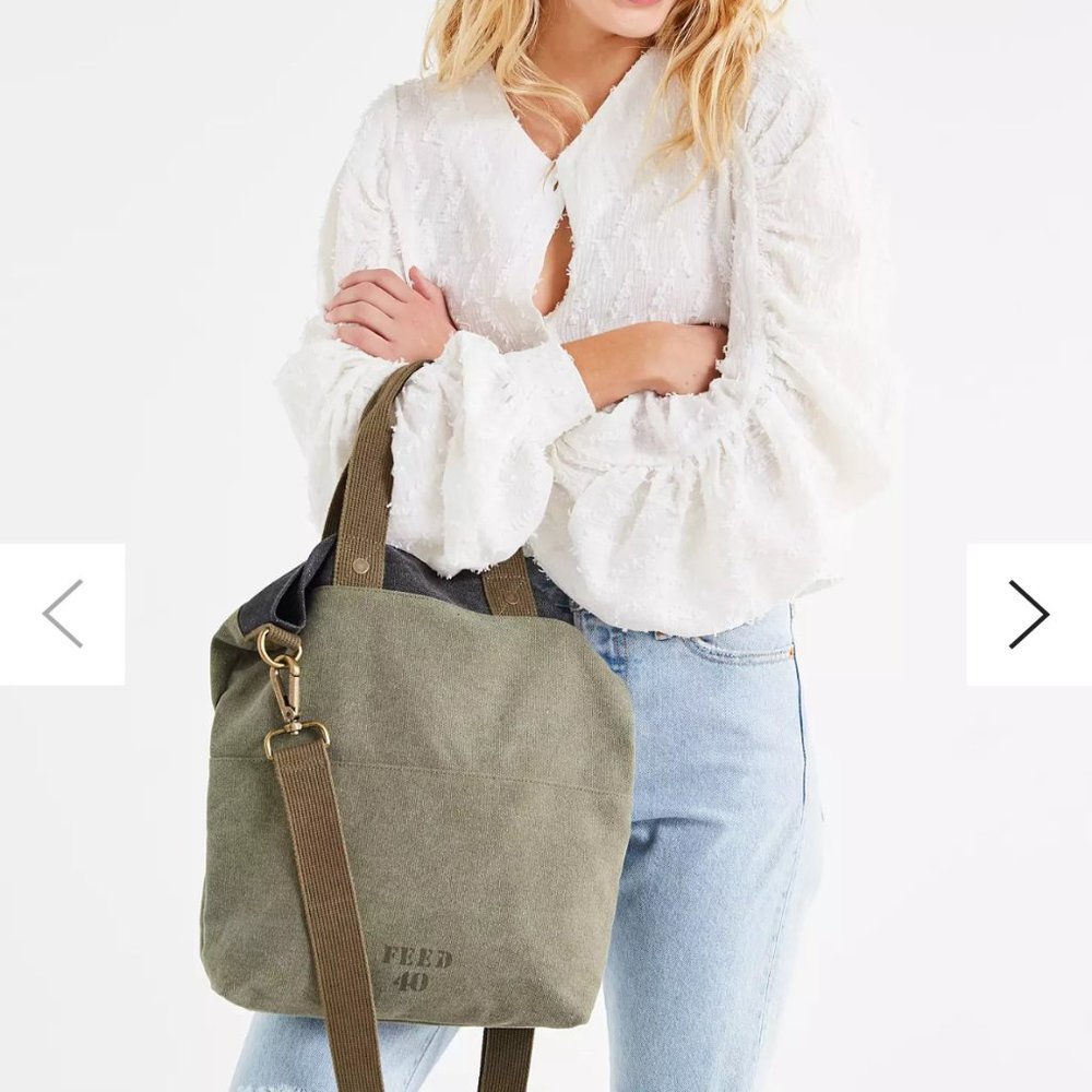 FEED Go-To Tote Bag, Green